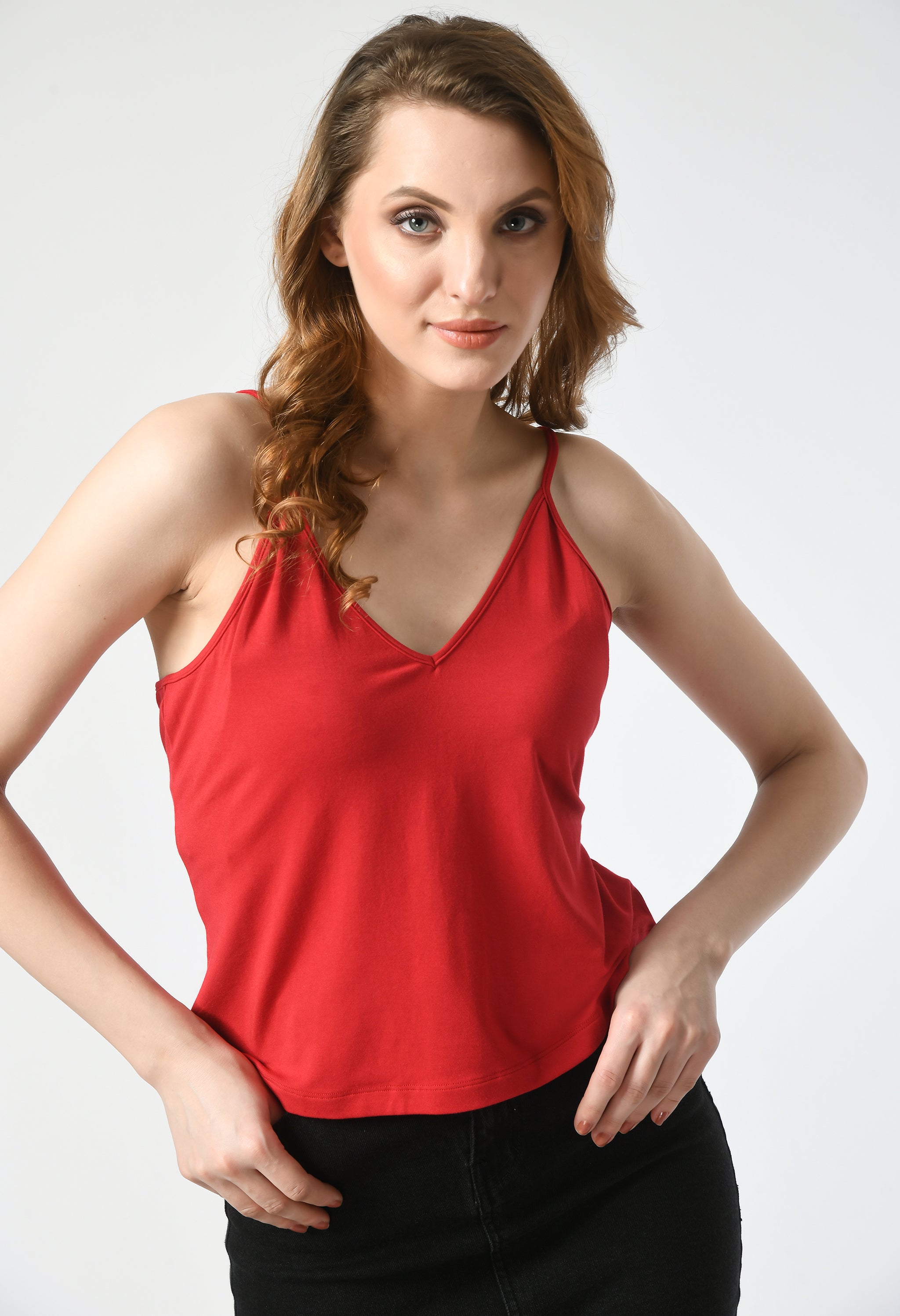 Débardeur Vintage Jaeger En Polyester - Taille S - Modèle Court Et Sexy - Noir - Occasion En Très Bon état