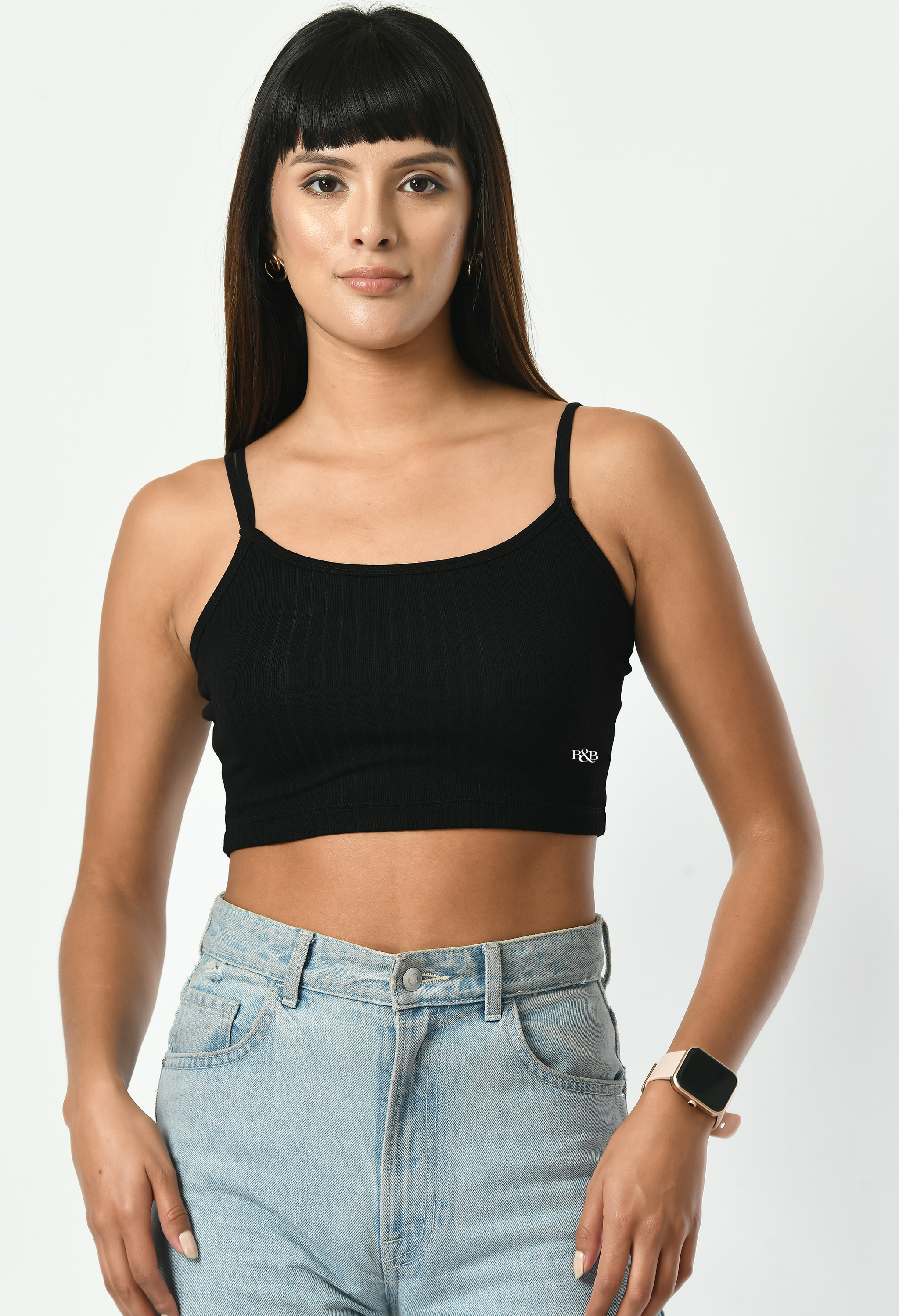 トップス PERVERZE 24SS Double Strap Tank Top Double Strap Top #7057 – Evora Retail Pvt. Ltd.