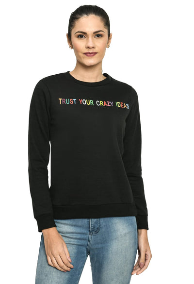Black Fashion Sweatshirt