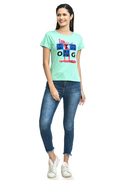 Cascade Crew Neck Style T-Shirt