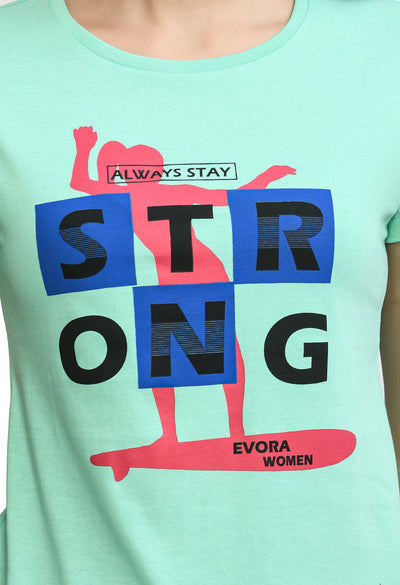 Cascade Crew Neck Style T-Shirt