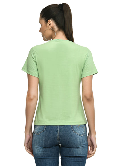 Fair Green Crew Neck Comfort T-Shirt