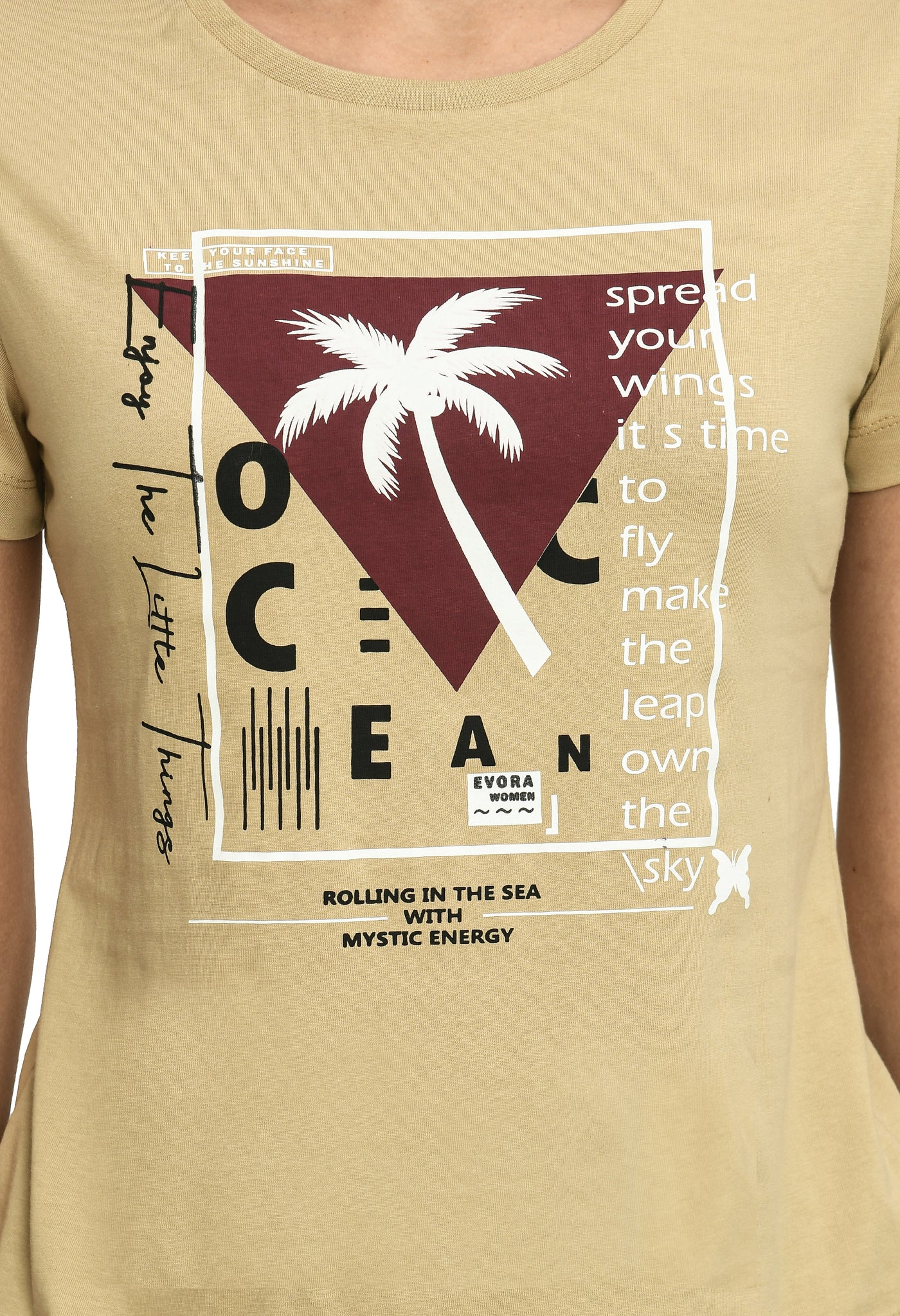 Humus Crew Neck Amazing Fabric T-Shirt