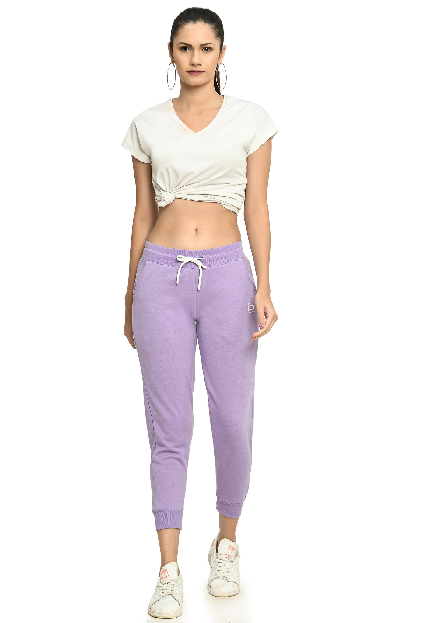 Lavender Fleece Soft Joggers