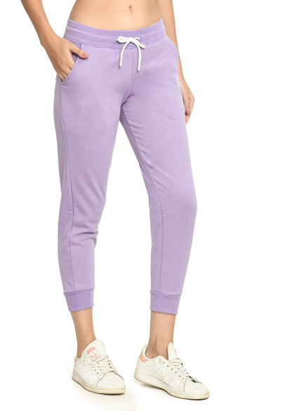 Lavender Fleece Soft Joggers