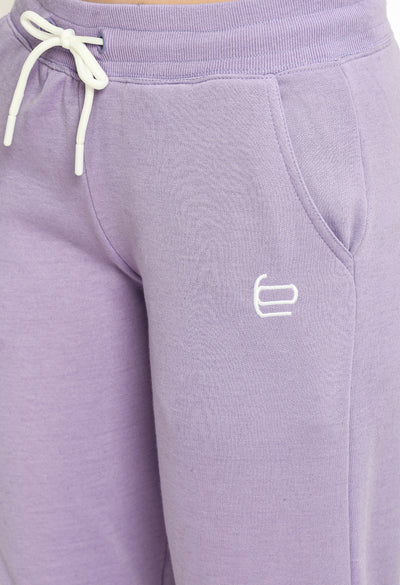 Lavender Fleece Soft Joggers