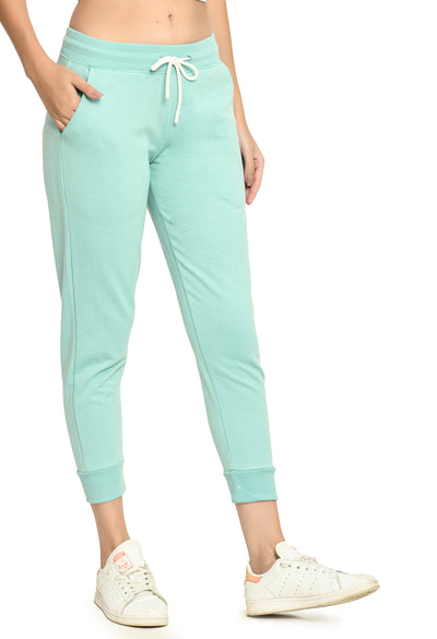Mint Green Comfort Fleece Joggers