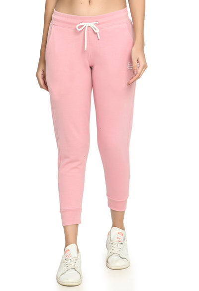 Pink Fleece Comfort Joggers