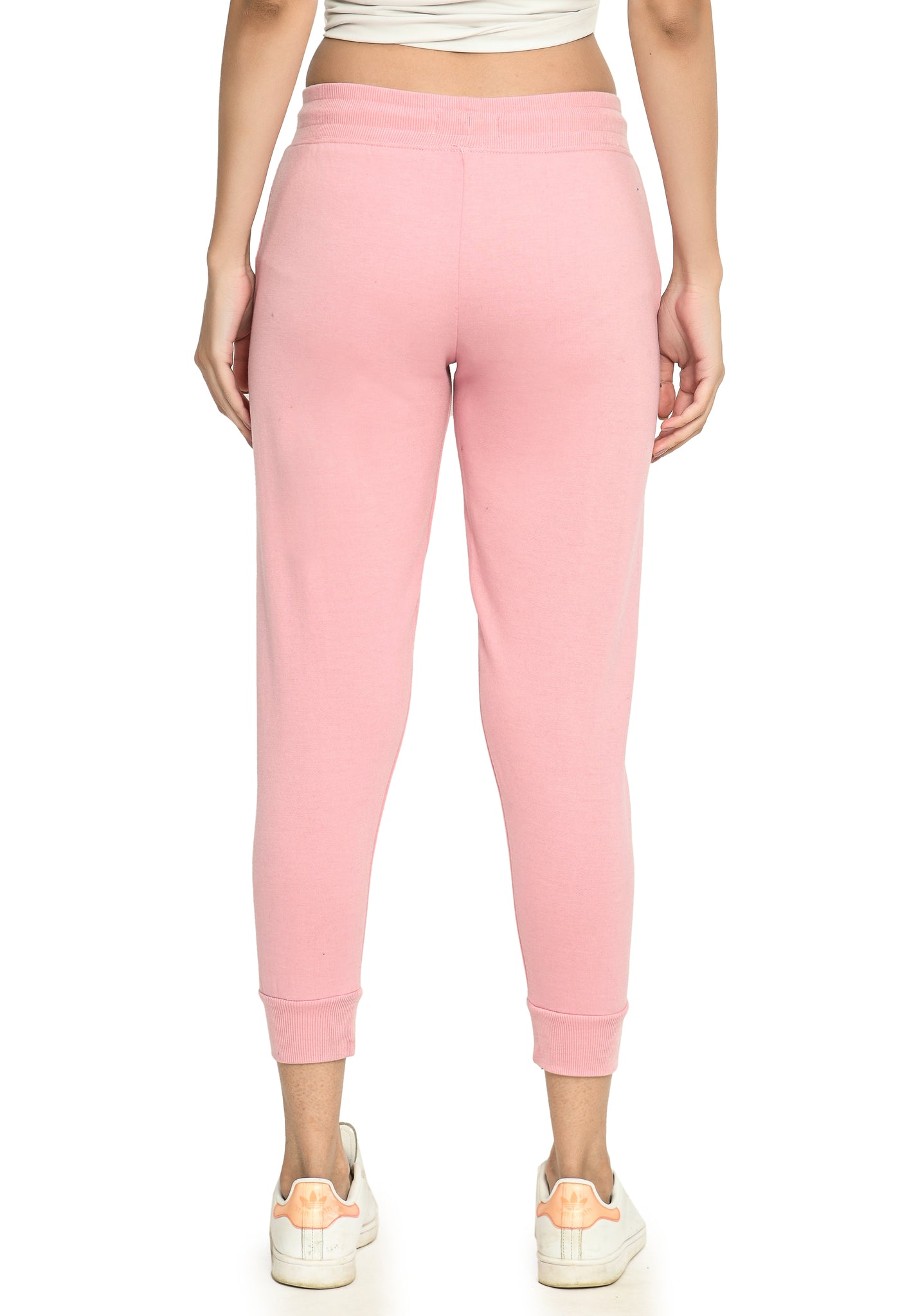 Pink Fleece Comfort Joggers