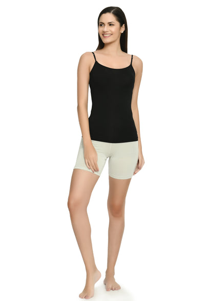 Siro Micro Modal Black Soft Camisole