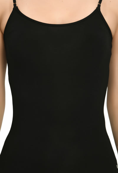 Siro Micro Modal Black Soft Camisole
