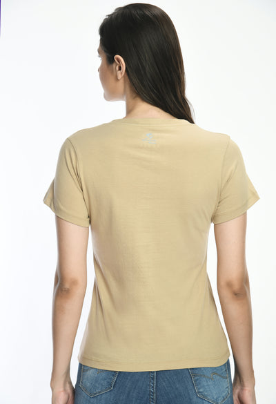 Humus V-Neck Comfort Fashion T-Shirt