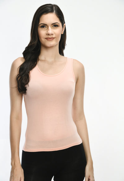 Siro Micro Modal Millennial Pink Comfort Tank Top