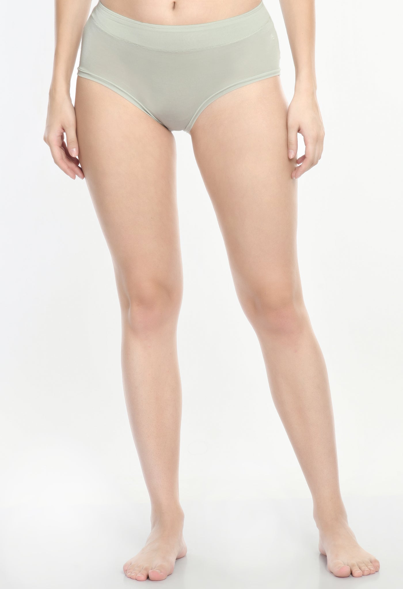 Siro Micro Modal Glacier Grey High Waist Soft Hipster