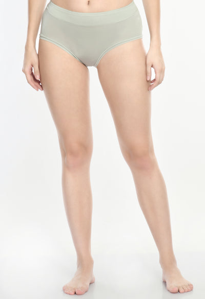 Siro Micro Modal Glacier Grey High Waist Soft Hipster