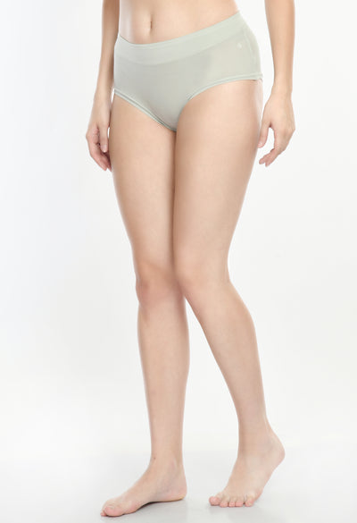 Siro Micro Modal Glacier Grey High Waist Soft Hipster