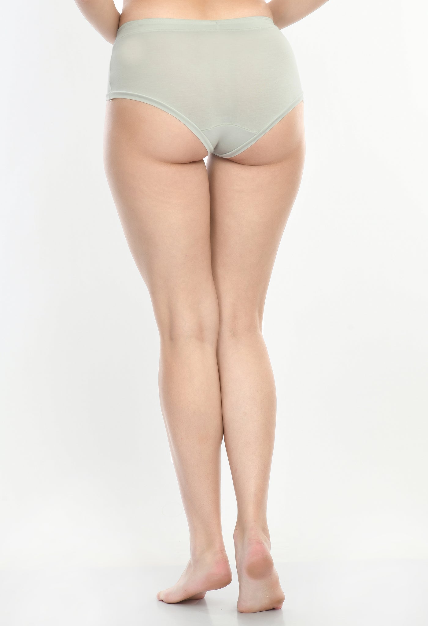 Siro Micro Modal Glacier Grey High Waist Soft Hipster