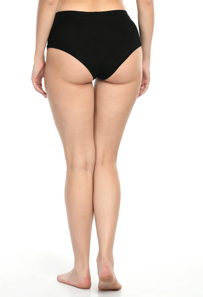 Siro Micro Modal Black High Waist Soft Hipster