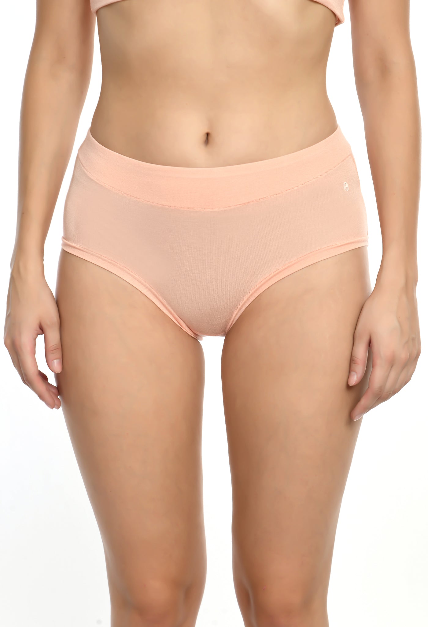 Siro Micro Modal Millennial Pink High Waist Fine Soft Hipster