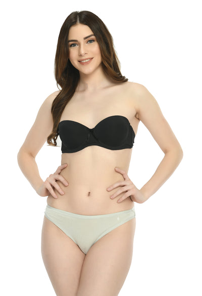 Siro Micro Modal Glacier Grey Soft Bikini