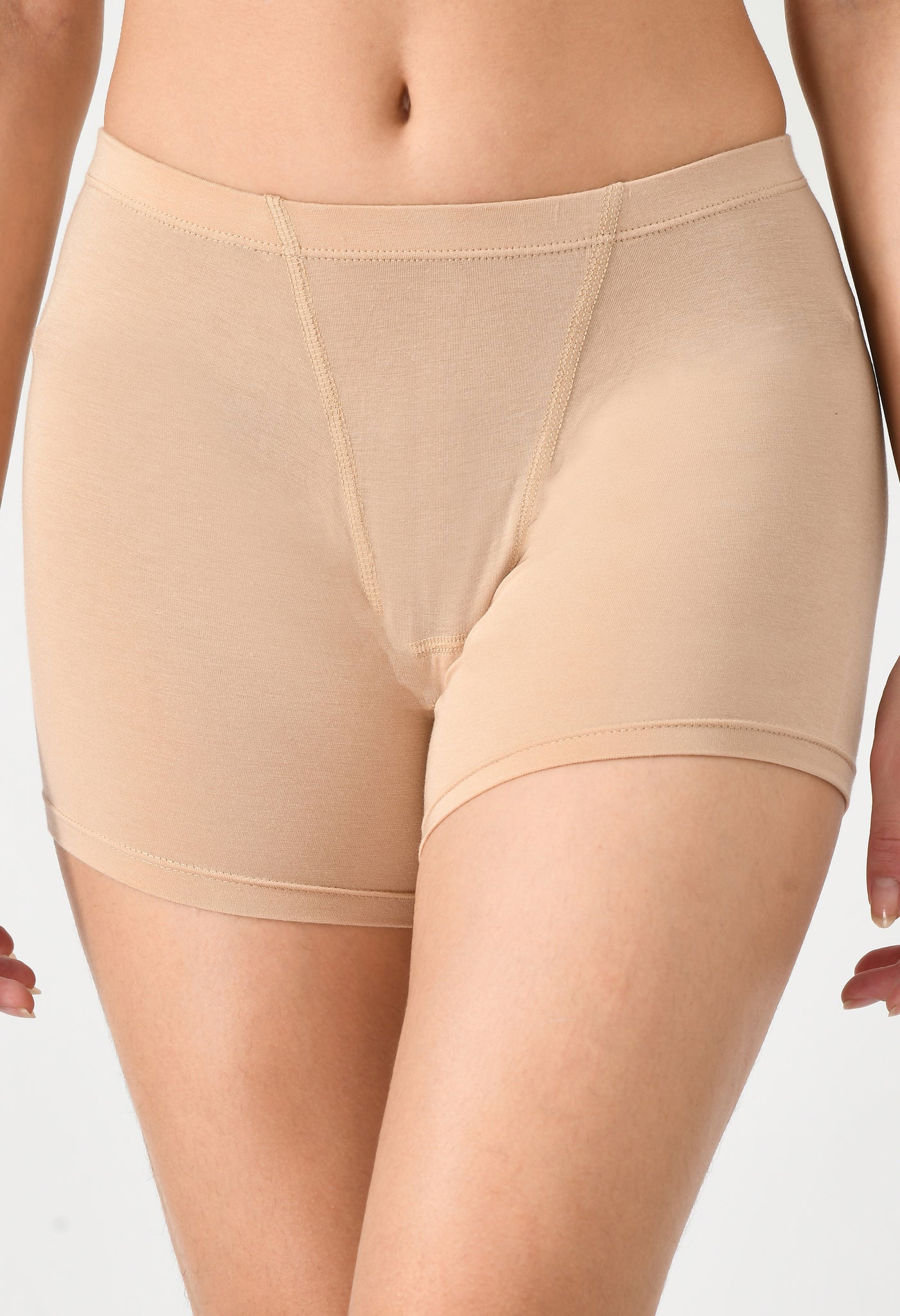 Siro Micro Modal Nude Dress Shorts