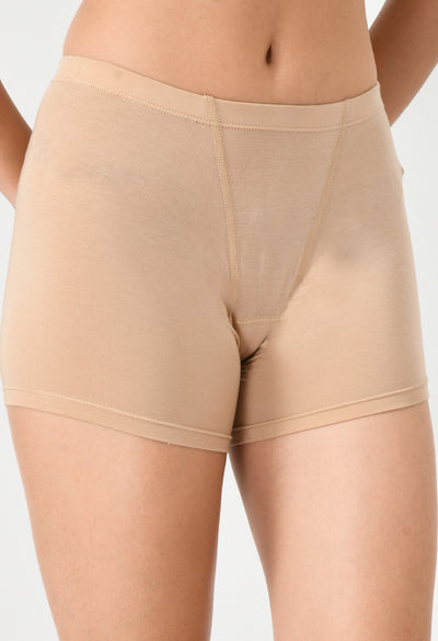 Siro Micro Modal Nude Dress Shorts