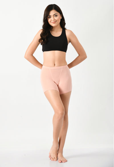 Siro Micro Modal Millenial Pink Dress Shorts