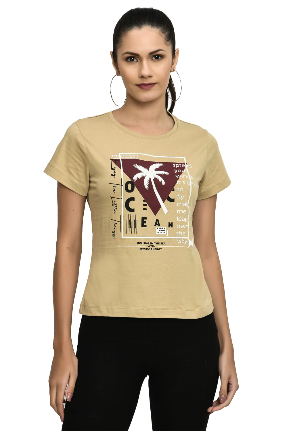 Humus Crew Neck Amazing Fabric T-Shirt